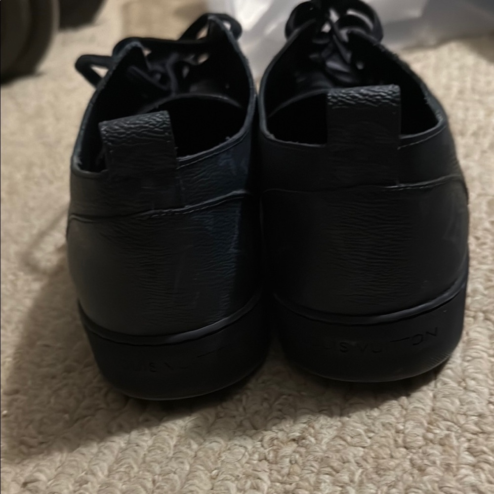 Louis Vuitton Match Up Monogram Black/Blue low trainers - Picture 3 of 7